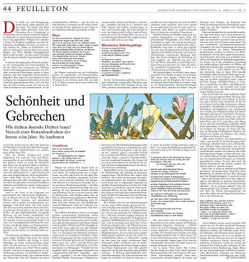 Deutsche Gegenwartslyrik